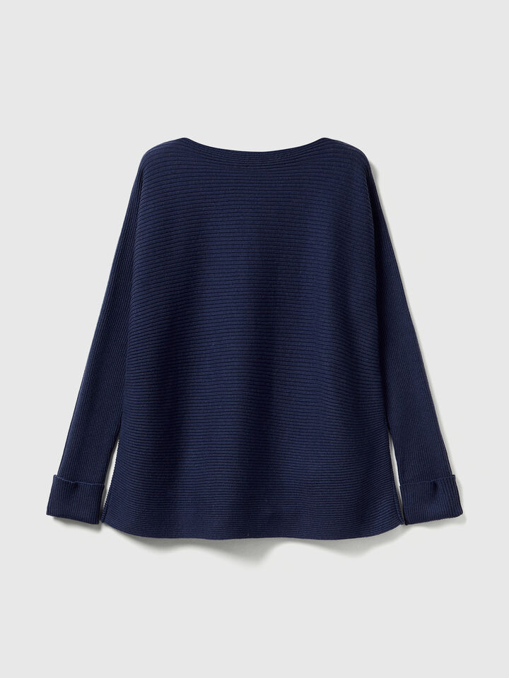 BOAT-NECK SWEAT.L/S Women image number 6